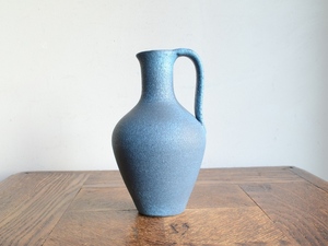 アンティーク花器 オブジェ ヴィンテージ デザイン 陶器 フラワーベース（H14.5cm） 華道 花瓶 生け花 ポット