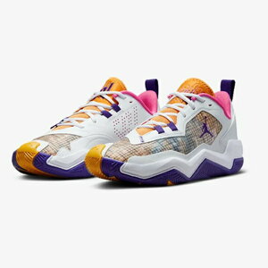 27 см Nike Jordan One Take 4 PF White/Purple/Yellow/Pink Do7192-100 Nike Jordan Onetake 4 PF Баскетбольные туфли