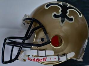 *NFL New Orleans Saints RB#34 Ricky.Williams Ricky * Williams with autograph authentic * helmet 