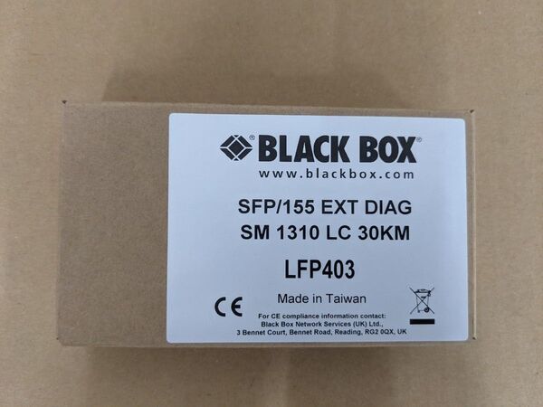 ブラックボックス LFP403 SFPモジュール