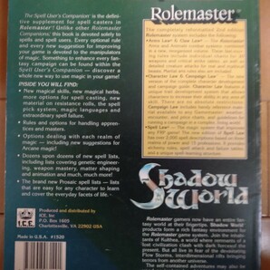 TRPG Rolemaster 英語版 spell user's companionの画像2