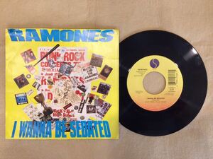 88年US SIRE”SRC”プレスオリジナル盤7“シングル RAMONES - I WANNA BE SEDATED 7-27663 ラモーンズパンク天国