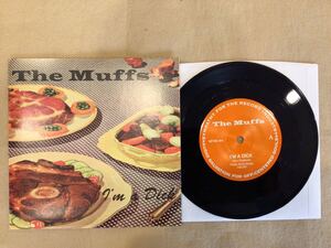 極美96年USオリジナル盤7”シングル THE MUFFS - I’M A DICK SFTRI-464 キム・シャタックマフスガレージパンク