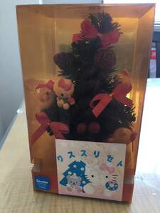 昭和レトロ　昔のハローキティ　クリスマスツリー　サンリオ 　新品自宅保管品　Ｃ-410