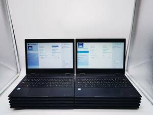 10台セット　ジャンク／東芝　Toshiba Dynabook　VC72／H／ Intel Core i3‐7100U　2.40GHz／ M.2　128G／ 8G／タッチ