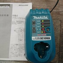 【中古現状品】MAKITA　マキタ　DF030D　10.8V　充電式ドライバドリル　バッテリー付属なし_画像7