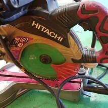 【中古現状品】日立工機　HITACHI　C7RSHC　スライドマルノコ_画像9