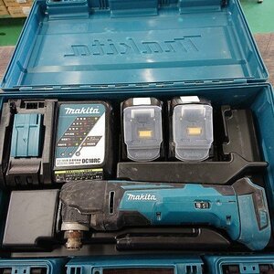 【中古現状品】MAKITA　マキタ　TM51D　充電式マルチツール　バッテリー×2　充電器　セット