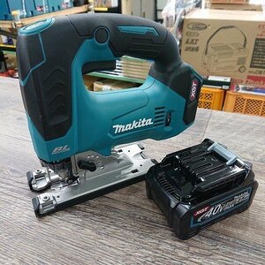 【中古現状品】MAKITA　JV002G　BL4025　充電式ジグソー　40vリチウムイオンバッテリーセット