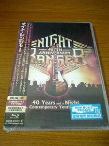 ◆新譜 NIGHT RANGER/40 YEARS AND A NIGHT WITH THE CONTEMPORARY YOUTH ORCHESTRA◆Blu-ray+CD ナイト・レンジャー 新作美品◆