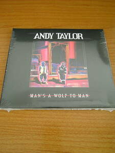 ◆新譜 ANDY TAYLOR/MAN'S A WOLF TO MAN◆duran duran アンディ・テイラー 新作◆