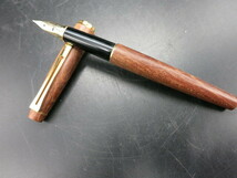 PILOT パイロット万年筆　CUSTAOM　GRANDEE 14K585M　GRANDEEシャープペン0.5　ボールペンLaureate ローリート　本杢　3本セット_画像3