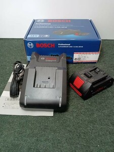 未使用 BOSCH ボッシュ スターターセット クイックチャージャー リチウムイオンバッテリーセット 1xProCORE18V 4.0Ah＋1xGAL 18V-40