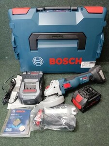  unused BOSCH Bosch 18V 100mm cordless disk grinder GWS18V-10SC4 PROFESSIONAL