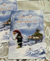 北欧クリスマス☆クリスマスカード 5枚セットJ62-22　M様用_画像2