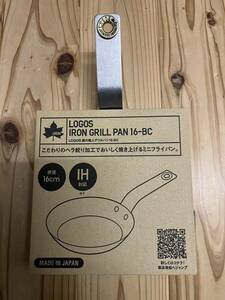 ★新品未開封★ロゴス・LOGOS 鉄の職人グリルパン16-BC