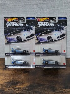 ★小箱発送★4台セット ホットウィール ワイルドスピード トヨタ スープラ FAST & FURIOUS ワイルドスピード Supra HotWheels★未開封★