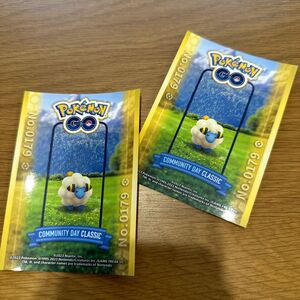 ポケモンGO シール　非売品