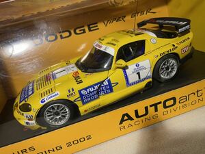 (6) 1/18 DODGE VIPER GTS /R NURBURGRING 24HR 2002' ZAKSPEED TEAM PZAKOWSKIR.LECHNER/P.LAMY #1 ダッジ　バイパー　GTRS 欠品あり