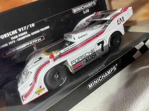 (17) 1/18 PORSCHE 917/10 TEAM PENSKE CAN-AM-SERIES 1972 CHAMPION: GEORGE FOLLMER ポルシェ　917