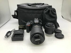【Nikon】ニコン デジタル一眼レフカメラ ダブルズームキット D5500 2163568【いわき鹿島店】