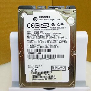 HD4596★HITACHI★2.5インチHDD★250GB★HTS543225L9SA00★即決！