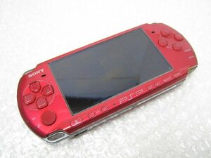PK13931S★SONY★PSP本体 ラディアントレッド★PSP-3000★ジャンク★