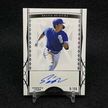 2022 Leaf Trinity Baseball MLB 鈴木誠也 直筆サインカード 世界99枚限定 ルーキーカード WBC NPB Chrome Topps Panini Now Epoch auto_画像1