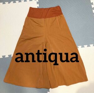 antiqua アンティカ　 レディース　ワイドパンツ