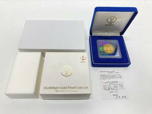 【37753】2002FIFAワールドカップ　記念貨幣セット　1万円金貨幣プルーフ貨幣セット　K24　純金　15.6g