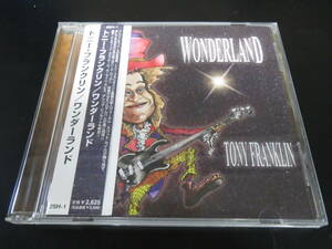 帯付き！トニー・フランクリン/ワンダーランド Tony Franklin - Wonderland 国内盤CD（2SH-1, 2003）