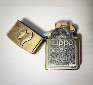 ZIPPO AMERICAN CLASSIC GUARANTEE 1997年製 ジッポ ライター アメリカンイーグル 炎 レア 未使用 1円スタート 送料無料 