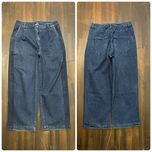 メンズ パンツ Beno ビーノ デニム ジーンズ 加工 ストレッチ ワイド ゆったり 太め FE820 / 約W30 全国一律送料520円