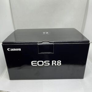 【E/D742075】Canon EOS R8 キャノン カメラ 未使用 極美品 ミラーレス ※外箱一部切り取り