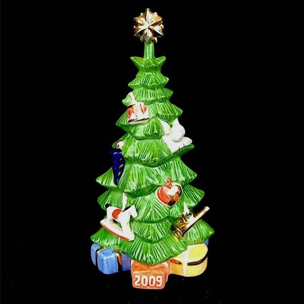 ◇美品 ◆ ロイヤルコペンハーゲン RoyalCopenhagen クリスマスツリー　クリスマス　ツリー 2009年 フィギュリン　置物 限定　希少　レア