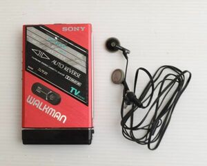 N552M54T　SONY★ソニー★WM-F102★STEREO CASSETTE PLAYER★カセットプレーヤー★オーディオ機器　※現状故障品