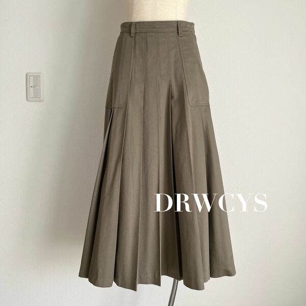 DRWCYS チノプリーツスカート