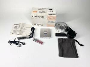 【付属品完備】 KENWOOD ケンウッド DMC-V55 ポータブル MDプレイヤー MDLP対応 中古