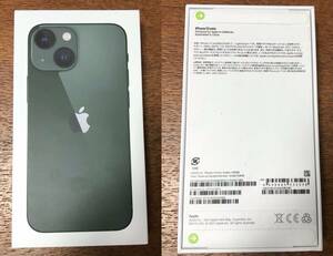 新品 未開封 iPhone 13 mini 256GB グリーン SIMフリー