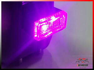 a31PK×2 車用 LED 車内 イルミライト イルミネーション アクセサリー 2個入り USB 車内照明 補助照明 ルームランプ 自動車汎用品 ピンク
