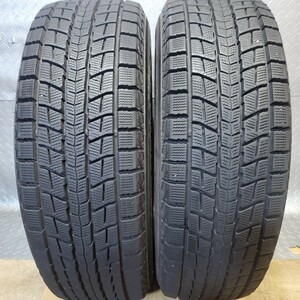 【お買い得商品】DUNLOP ダンロップ WINTER MAXX ウィンターマックス SJ8 225/55R17 102Q 18年製 スタッドレスタイヤ2本 残溝約10ミリ K13