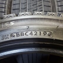 【完全売り切り】BRIDGESTONE ブリヂストン BLIZZAK ブリザック VRX2 245/40R18 93Q 19年製 スタッドレスタイヤ4本 残溝約8.0ミリ N84_画像9