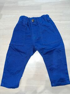 ★新品★ブリーズ80 BREEZE パンツ　ズボン 青　紺