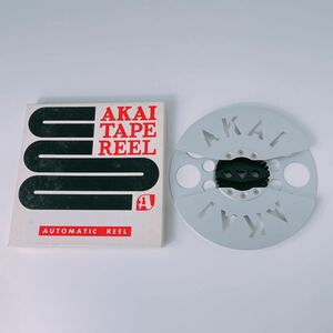 AKAI 7 number metal reel tape empty reel box attaching reel scratch fewer beautiful goods X-355 etc. 