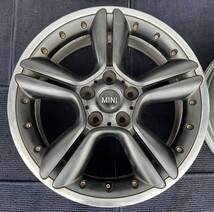 MINI ミニ R60/R61 純正 18インチ ホイール4本 7.5J +52 PCD120 ハブ径約73mm No.300_画像5