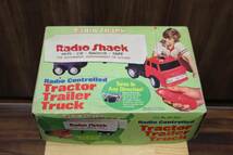 ★【中古 ジャンク扱い】激レア！？ Radio Shack Tractor/Trailer/Truck　海外のおもちゃ ラジコン 60-3012【Y311221】★_画像2