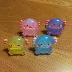 [ new goods unused ]u-pa- LOOPER ring 4 kind set ring toy. . loquat toy. ring lame entering Kirakira prize gift mascot 