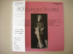 【CD】【2012 帯付国内盤 紙ジャケ】【北欧ソフトロック】BIRGIT LYSTAGER / FAVORITTER