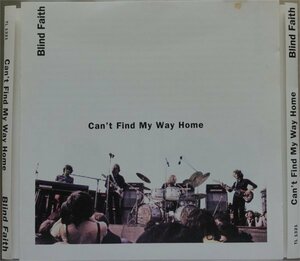 Blind Faith Can't Find My Way Home 1CD
