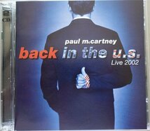 Paul McCartney BackIn The US Live 2002 2CD_画像1